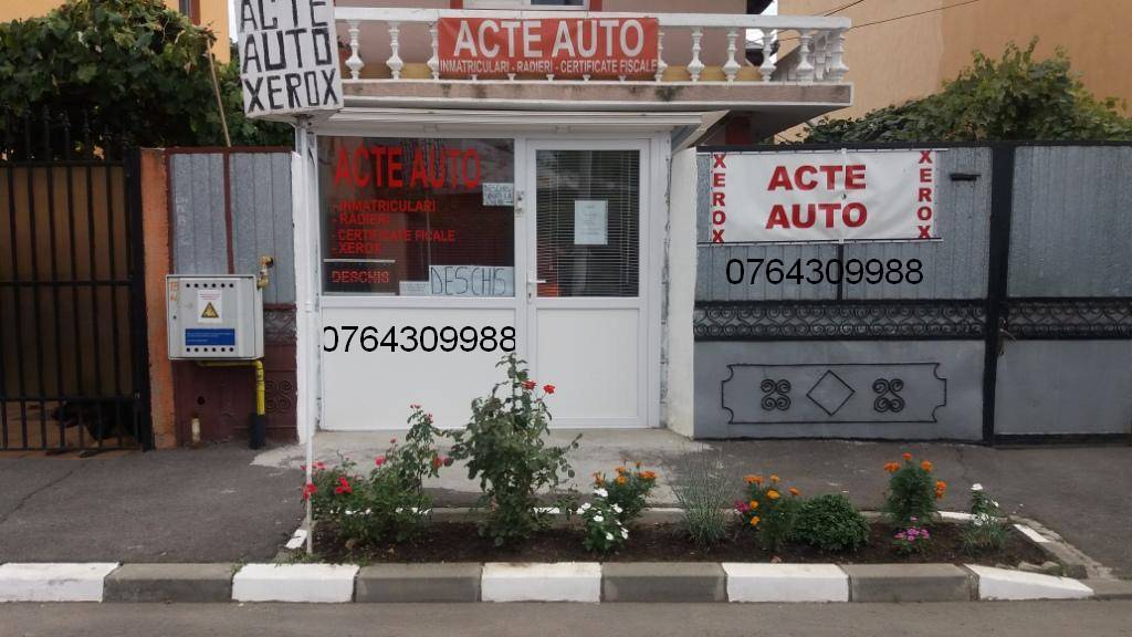 Birou acte auto bucuresti sector 4