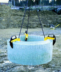 Clesti ridicare elemente de camine si tuburi de beton BTG 50-180mm
